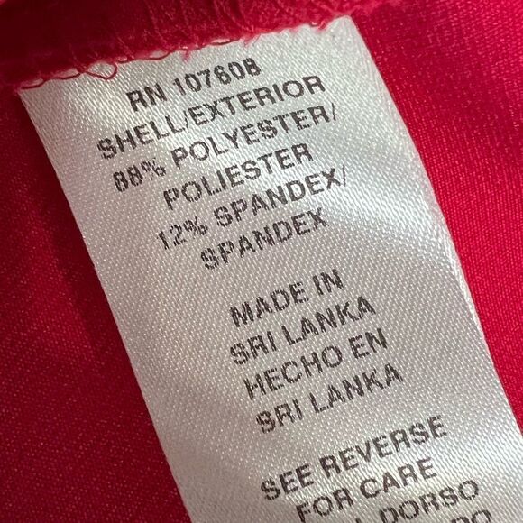 Leslie Fay dress plus size 18w pink sleeveless A-line knee length office church - Picture 5 of 6